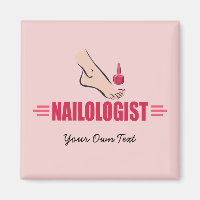 Funny Pedicure Nail Salon Nailologista Polonês
