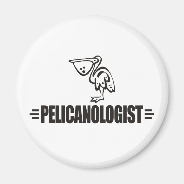 Imã Funny Pelican (Frente)