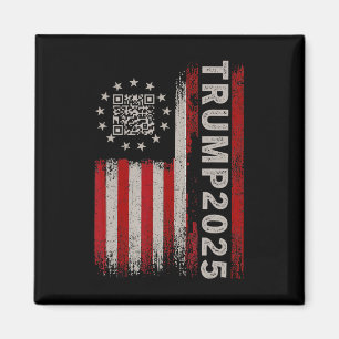 Imã Funny Qr Presidente Trump 4547 Tee Trump Dancing C