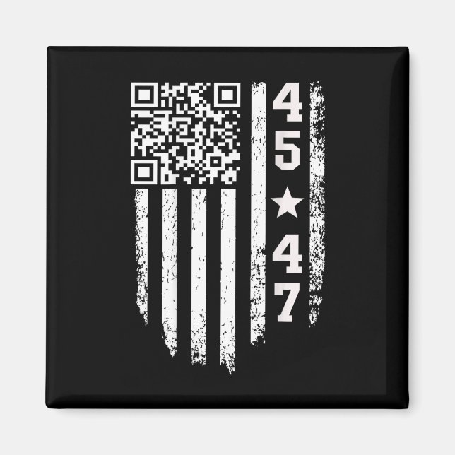 Imã Funny Qr Presidente Trump 4547 Trump Dancing Code (Frente)