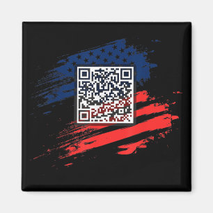 Imã Funny Qr Presidente Trump Dance Code