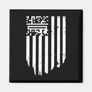 Imã Funny Qr Presidente Trump Dance Code