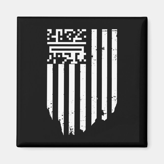 Imã Funny Qr Presidente Trump Dance Code (Frente)