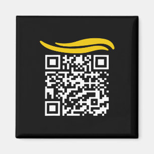 Imã Funny Qr Presidente Trump Dance Code 1
