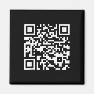 Imã Funny Qr Presidente Trump Dance Code (em Byck)