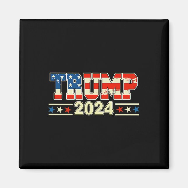 Imã Funny Qr Presidente Trump Dance Code (em Byck) 2 (Frente)