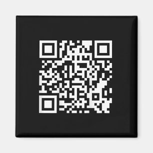 Imã Funny Qr Presidente Trump Dance Code (em Byck) 5