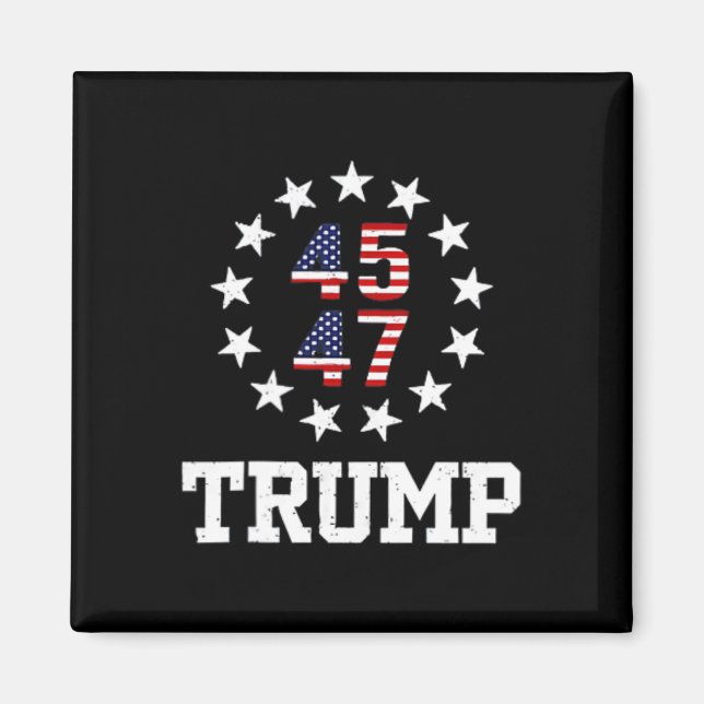 Imã Funny Qr Presidente Trump Dance Code Inauguração D (Frente)