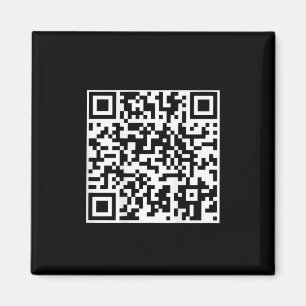 Imã Funny Qr Presidente Trump Dance Code (no verso)