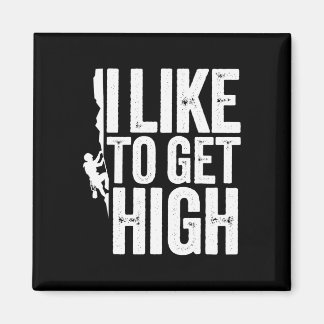 Imã Funny Rock Climbing For Men Women Mountain Indoor 