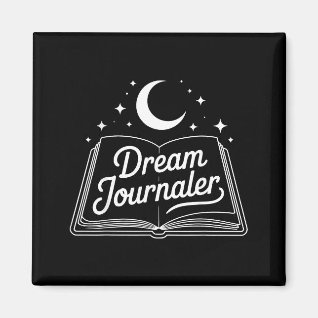 Imã Funny Sleep Hygiene Dream Journaling Status Symbol (Frente)