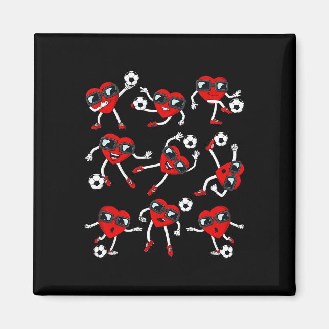 Imã Funny Soccer Footll Boys Men Women Soccer Player S (Frente)