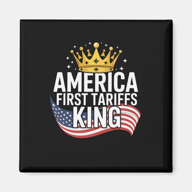 Imã Funny Tarifa De Trump Funciona Tarifa De Mercado D (Frente)