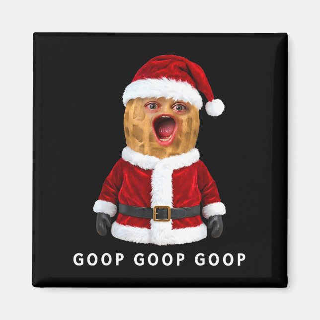 Imã Funny The Burnt Peanut Goop Bungulator Christmas  (Frente)