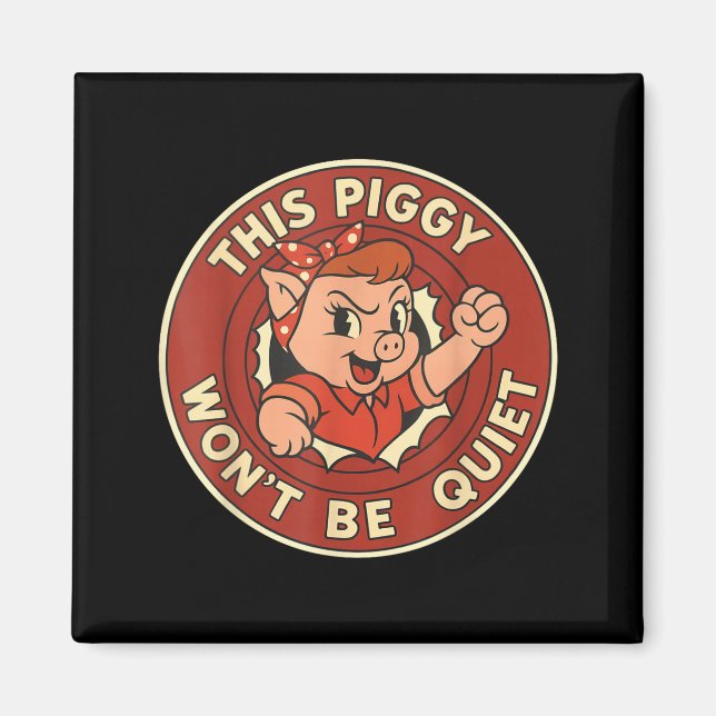 Imã Funny This Ggy Won't Be Quiet  (Frente)