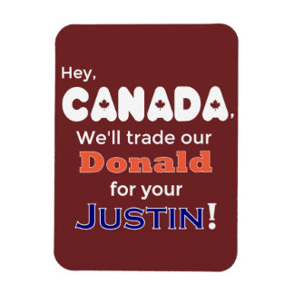 Ímã Funny Trade Donald Para Justin Magnet
