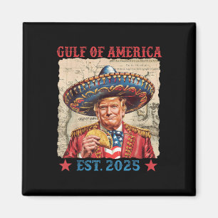 Imã Funny Trump Golfo Da América Dos Eua 2025 Trump Ta