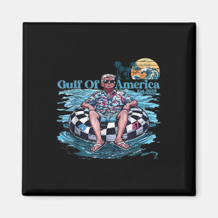 Imã Funny Trump Golfo Do Eua America Est 2025 Retro