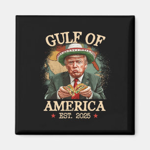 Imã Funny Trump Golfo Dos Eua América 2025 Trump Merch