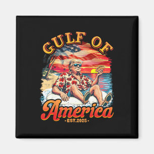 Imã Funny Trump Golfo Dos Eua América 2025 Trump Merch