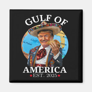 Imã Funny Trump Golfo Dos Eua América 2025 Trump Merch