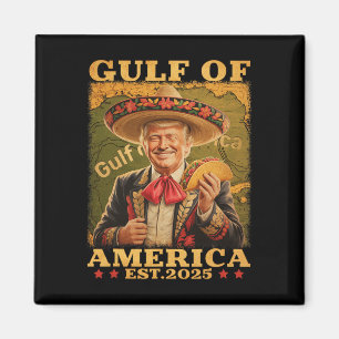 Imã Funny Trump Golfo Dos Eua América 2025 Trump Merch