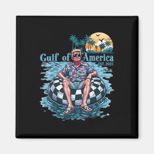 Imã Funny Trump Golfo Dos Eua América Est 2025 Trump M