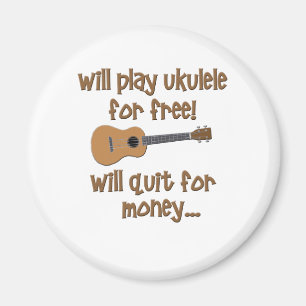 Imã Funny Ukulele