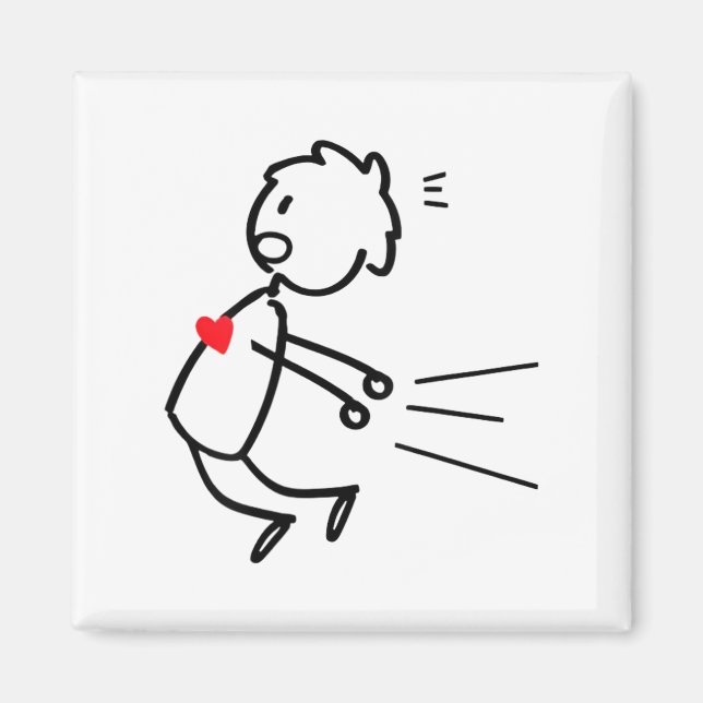 Imã Funny Valentine’s Day Couple Matching For Men Wome (Frente)