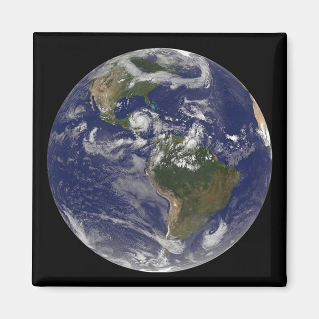 Imã Furacão Dean se aproxima da Península de Yucatan (Frente)