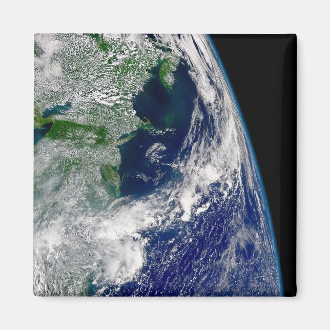 Imã Furacões Em Uma Terra Parcial. (Frente)