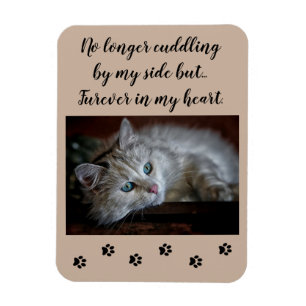 Ímã Furever editável em meu coração