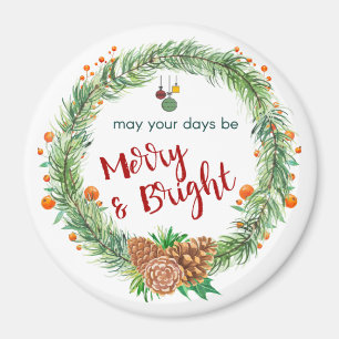 Imã Fúria de Natal Feliz e brilhante