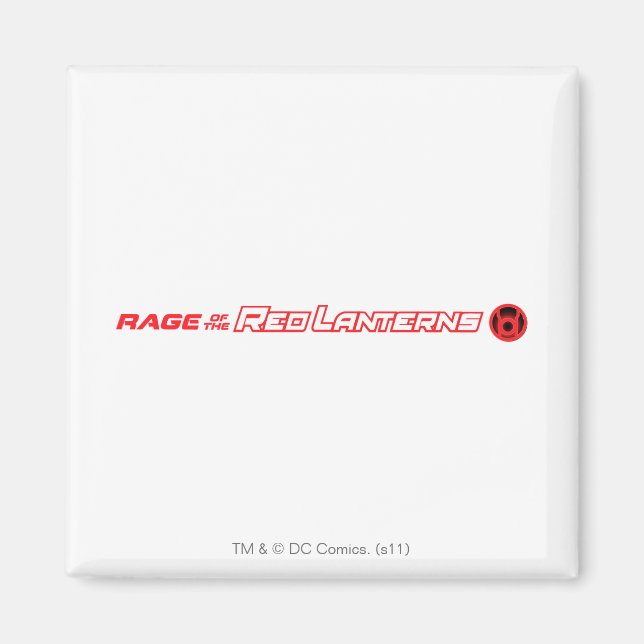 Imã Fúria dos Lanternas Vermelhas (Frente)