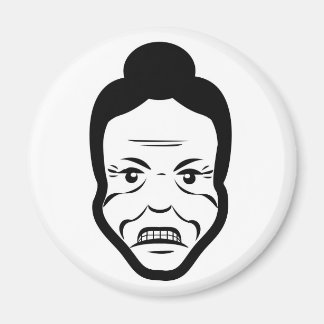 Imã Furious Bun Granny – Fridge Magnet