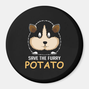 Imã Furry Potato Guiné Proprietário de Porcos
