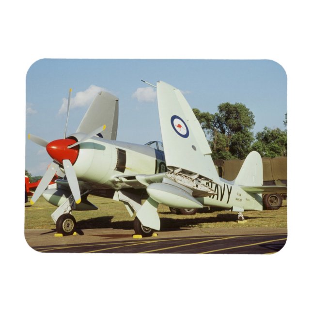 Ímã Fury Hawker Sea na CAF, Minnesota Wing, na (Horizontal)