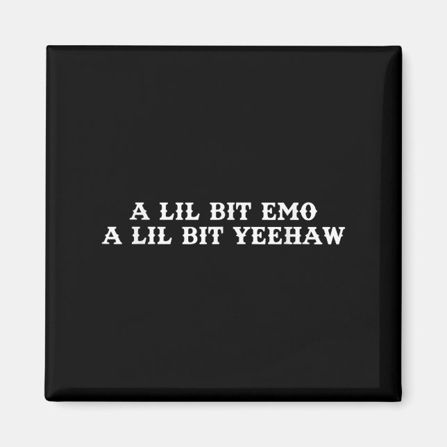 Imã Fusão de dois estilos, Cowboy, Rancheria, Emo, Yee (Frente)