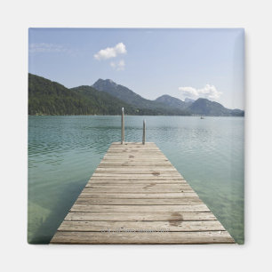 Imã fuschl do lago, salzkammergut, salzburg,