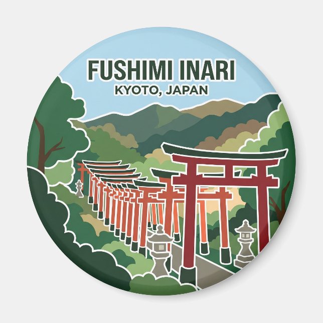 Imã Fushimi Inari Taisha Japão (Frente)