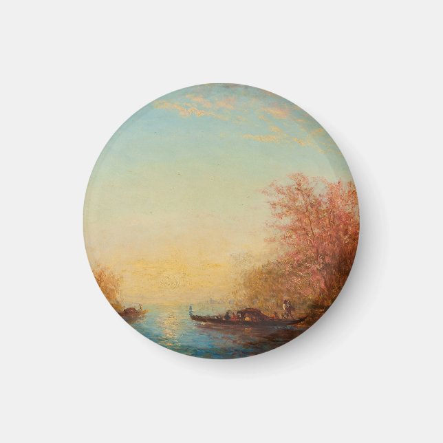 Imã Fusine, Environs De Venise - Félix Ziem (Frente)