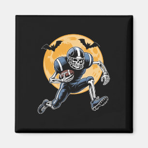 Imã Futebol americano Skeleton Halloween