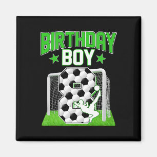 Imã Futebol Aniversário de 8 anos Menino de 8 anos Fã