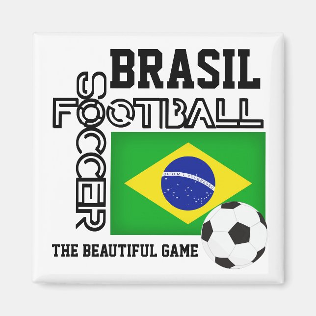 Imã Futebol BRASIL (Frente)