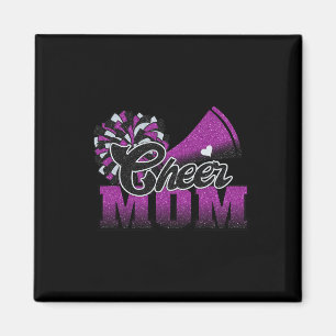 Imã Futebol Chee Mãe Roxo Pom Leopardo Negro
