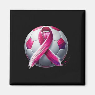 Imã Futebol Contra o Câncer de Mama Byll Faixa Rosa Ki