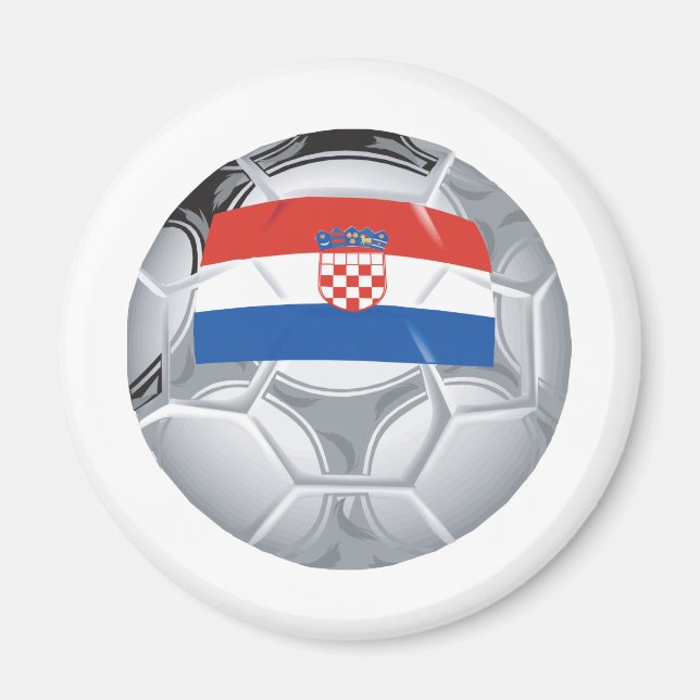 Imã Futebol da Croácia (Frente)