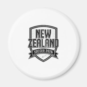Imã Futebol da Nova Zelândia 2026 Futebol Negrito Tipo