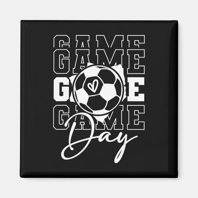 Imã Futebol de Dia de Jogo  (Frente)