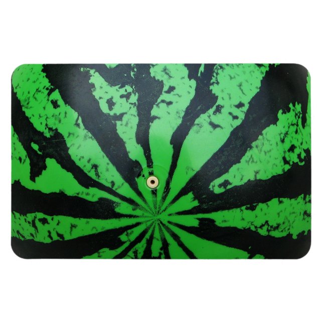 Ímã Futebol de melancia / bola de futebol (Horizontal)